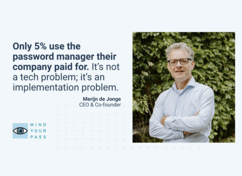 Only 5% of employees use company-purchased password managers, despite rising credential-based attacks